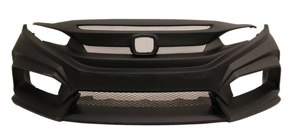 Front Bumper  FRP TMC Style for Honda Civic 2 & 4DR 2016-2021
