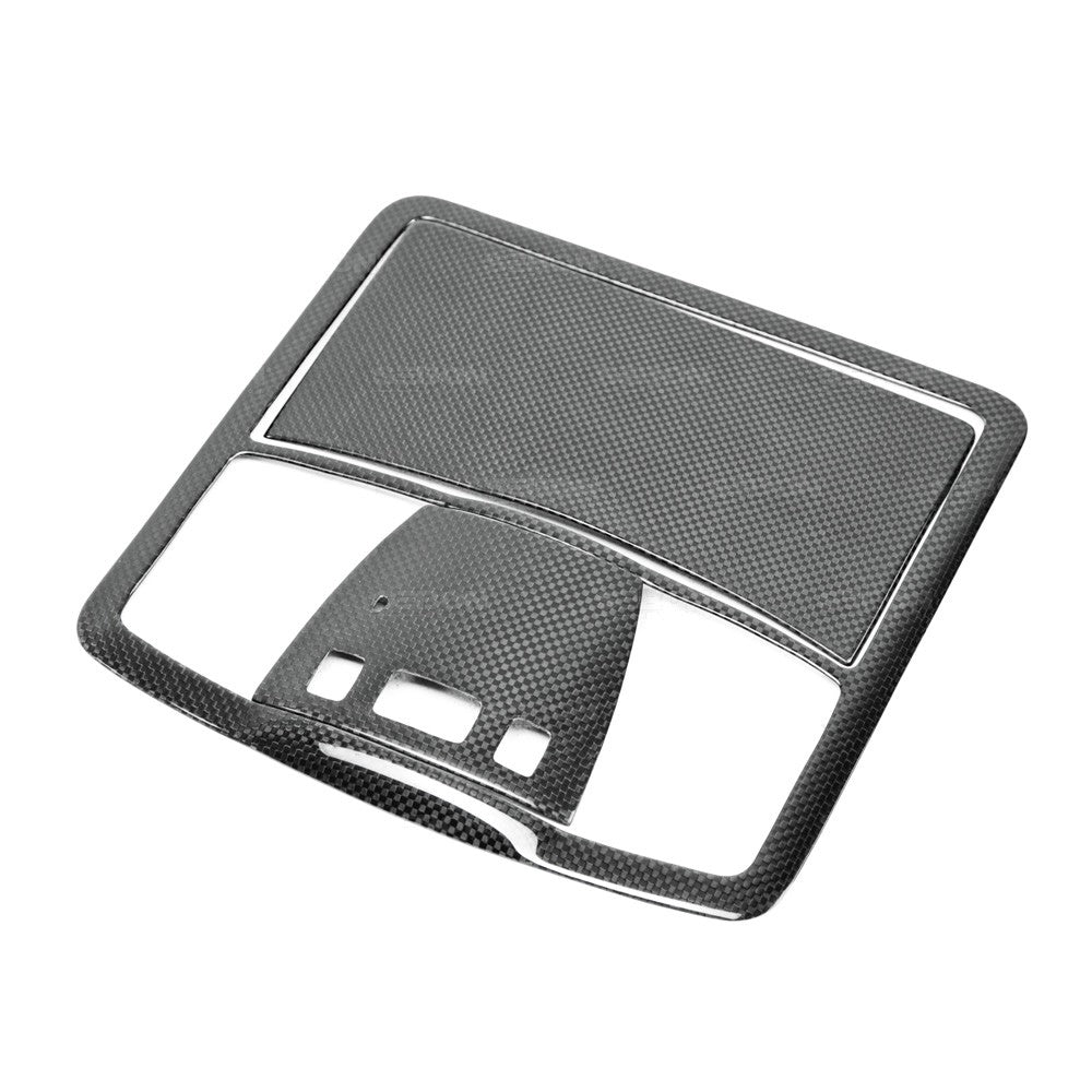 Seibon CFI0910NSGTR-E Carbon fiber map light surround trim (3 pcs) for 2009-2016 Nissan GTR.