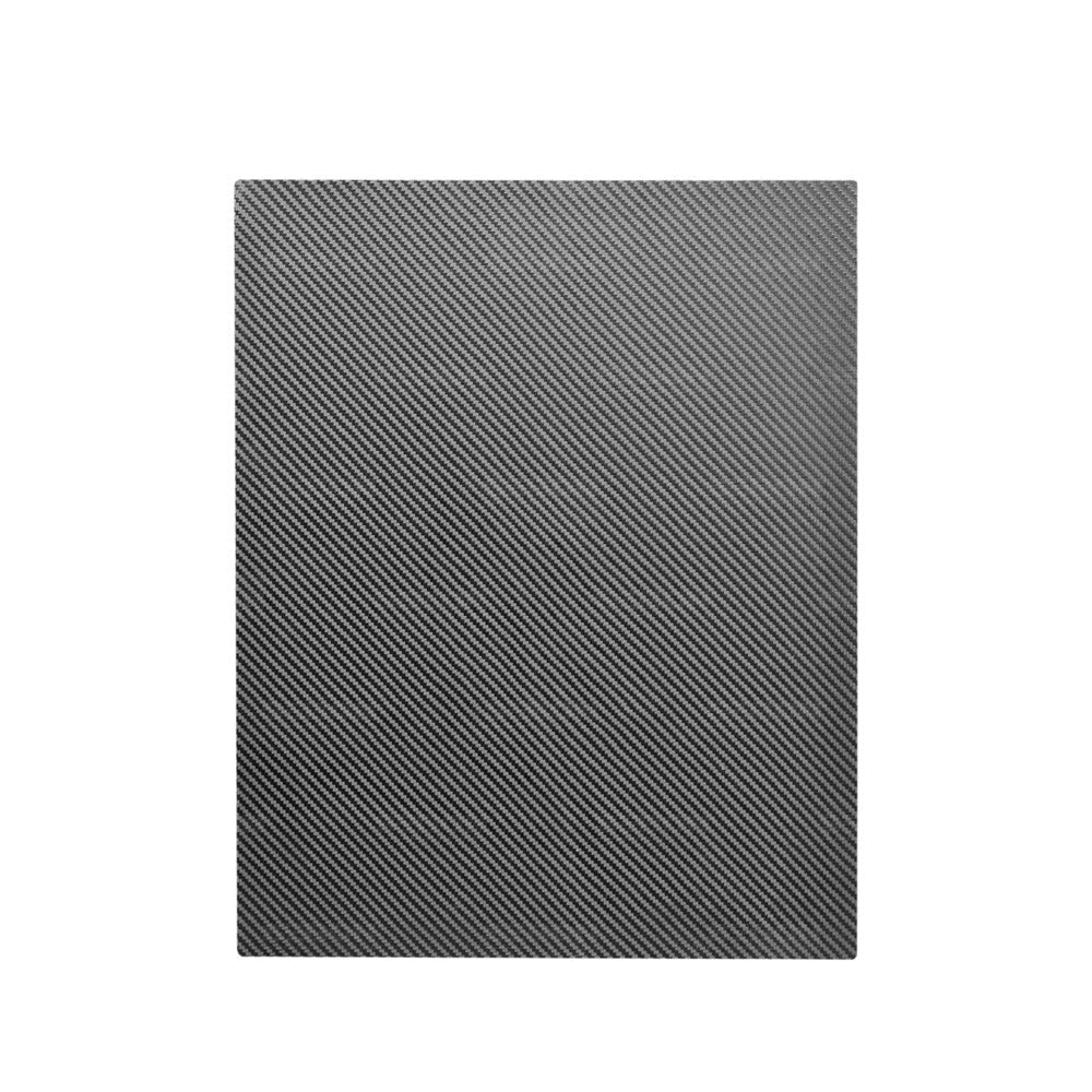 Seibon CFSHEET10 Carbon fiber panel, 3k, 2x2 twill weave, shiny finish, 15 3/4" x 19 1/2"/400mm x 500mm, 0.034"/1mm thickness, machine pressed.