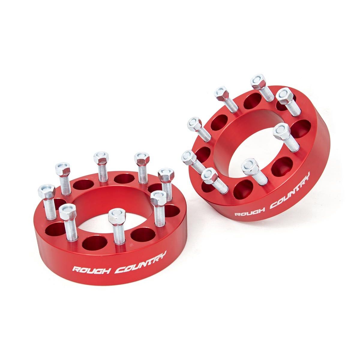 2-inch Wheel Spacers (Pair Red)