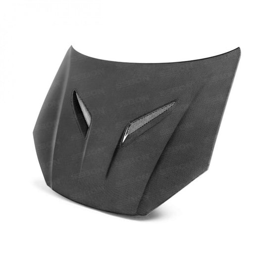 Seibon HD1213HYGEN2D-OE OEM-style carbon fiber hood for 2013-2016 Hyundai Genesis 2dr