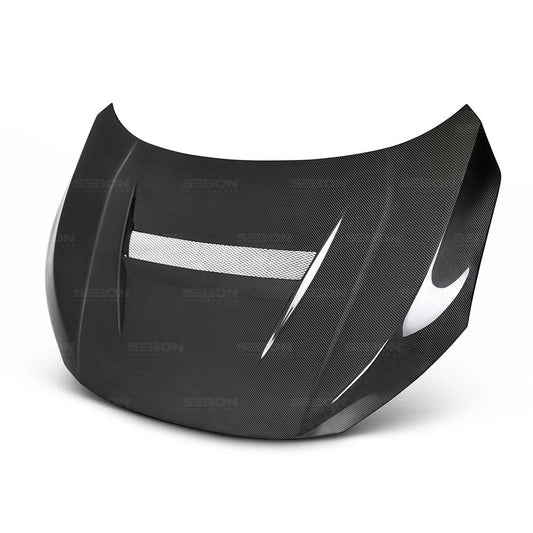 Seibon HD16HDCV-VS VS-style carbon fiber hood for 2016-2021 Honda Civic 2DR/4DR
