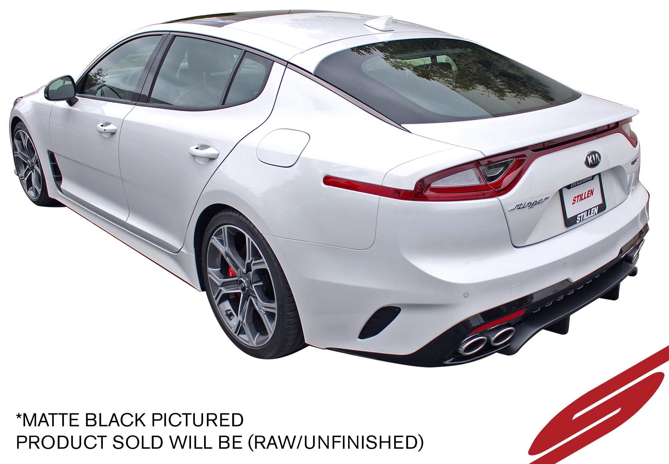 2018-2023 Kia Stinger GT (AWD/RWD 3.3TT) Rear Diffuser