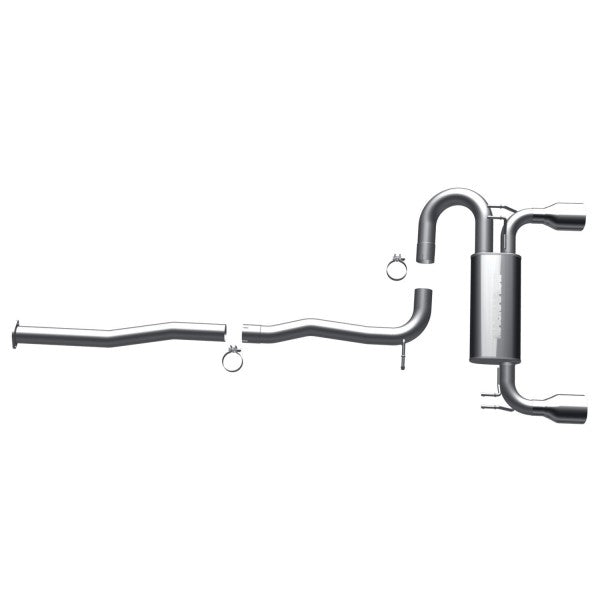 Mitsubishi Lancer Ralliart Turbo Stainless Steel Cat-Back Exhaust - Dual Split Rear Exit