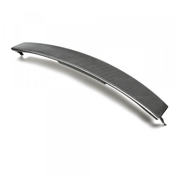 17-19 Honda Civic Type R Style Carbon Fiber Tailgate Middle Spoiler