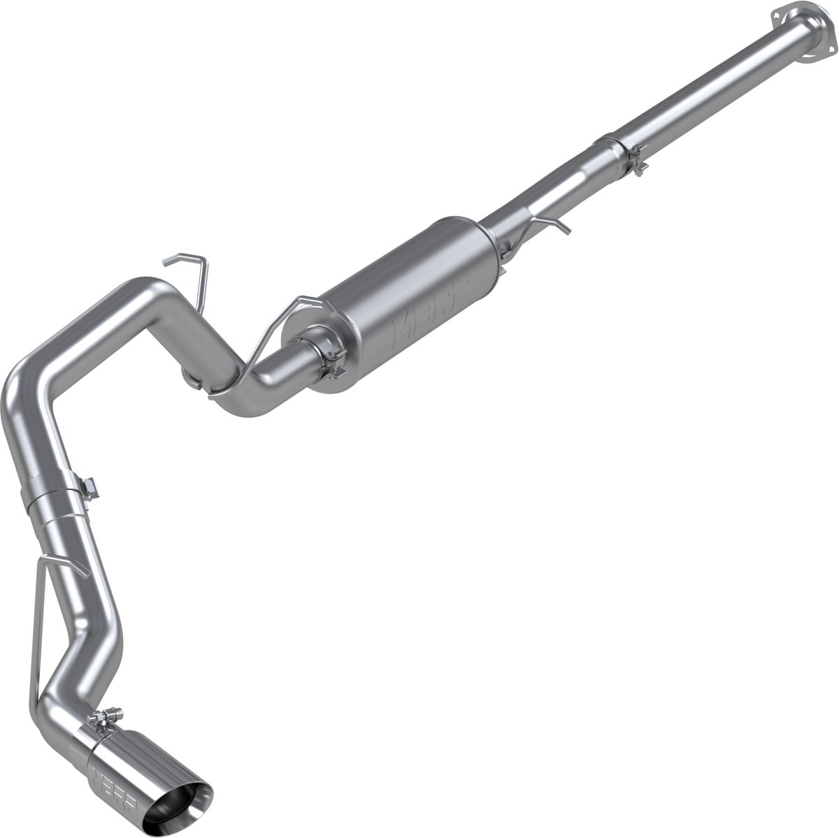 MBRP 19-23 Dodge RAM 1500 (Crew Cab & Quad Cab) 3in T304 SS Single Side Catback Exhaust