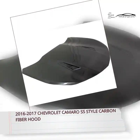 2016-2017 Chevrolet Camaro SS Style Carbon Fiber Hood by@Outfy