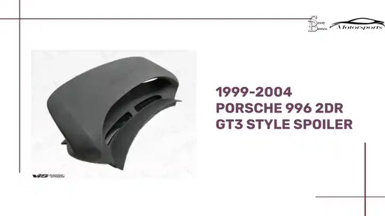 1999-2004 Porsche 996 2Dr GT3 Style Spoiler by@Outfy