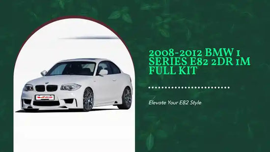 2008-2012 Bmw 1 Series E82 2Dr 1M Full Kit by@Outfy
