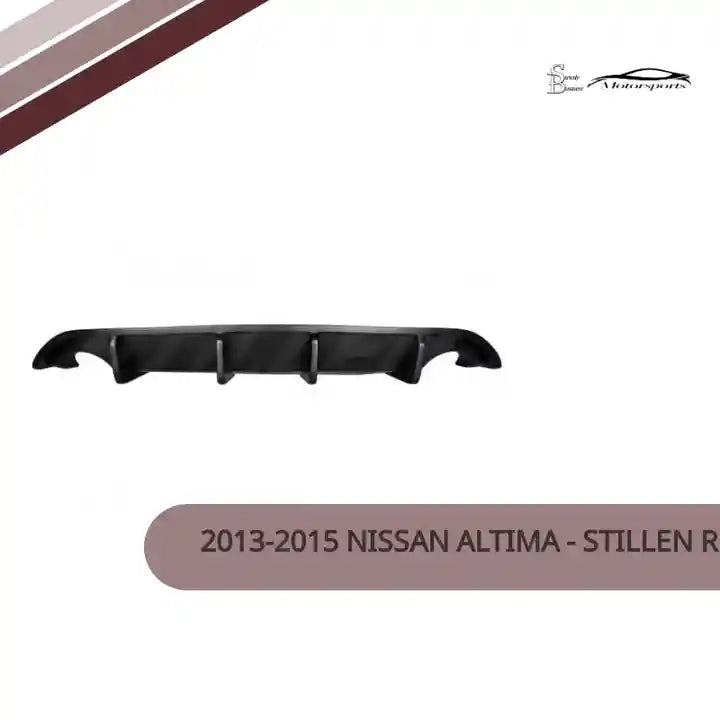 2013-2015 Nissan Altima - STILLEN Rear Diffuser [Unpainted] - KB13145 by@Outfy