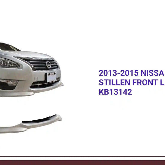 2013-2015 Nissan Altima - STILLEN Front Lip Spoiler - KB13142 by@Outfy