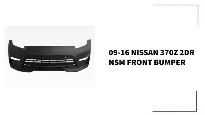 09-16 Nissan 370Z 2Dr NSM Front Bumper by@Outfy