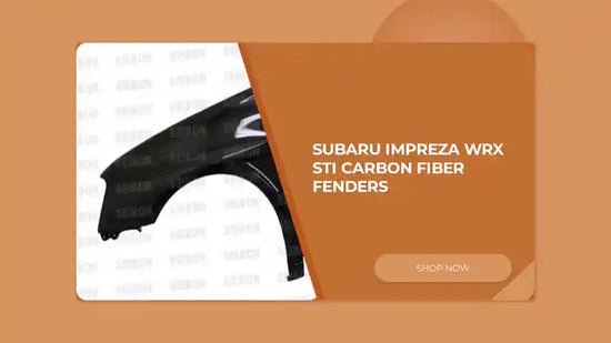 Subaru Impreza WRX STI Carbon Fiber Fenders by@Outfy