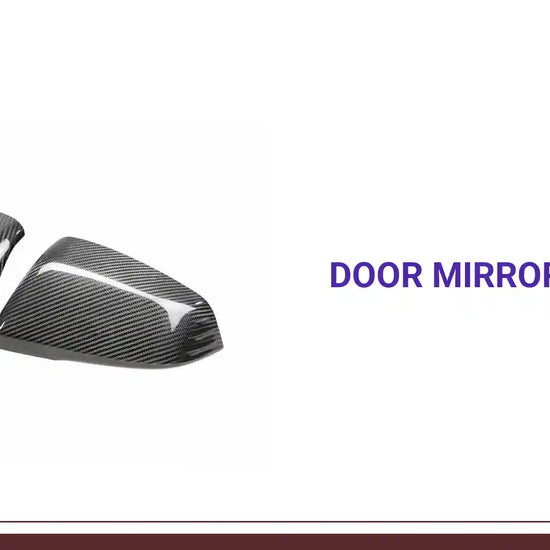 Door Mirror Cap by@Outfy