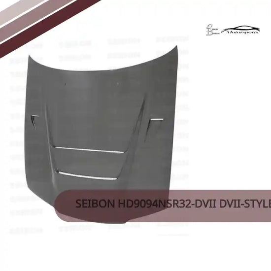 Seibon HD9094NSR32-DVII DVII-style carbon fiber hood for 1990-1994 Nissan Skyline R32 by@Outfy