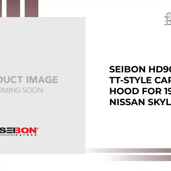 Seibon HD9094NSR32-TT TT-style carbon fiber hood for 1990-1994 Nissan Skyline R32 by@Outfy