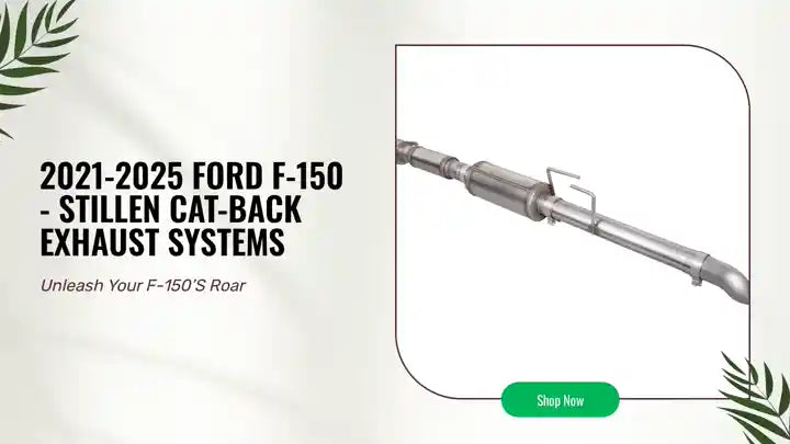 2021-2025 Ford F-150 - STILLEN Cat-Back Exhaust Systems by@Outfy