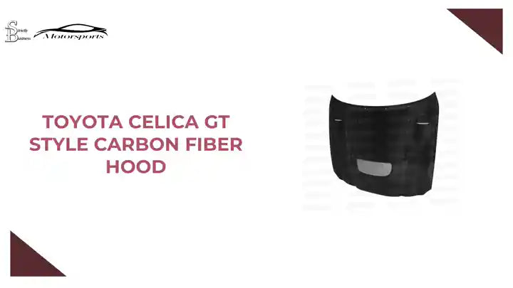 Toyota Celica GT Style Carbon Fiber Hood by@Outfy