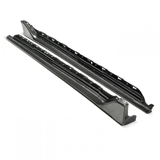 Seibon SS17HDCVR-OE OE-style carbon fiber side skirts for 2017-2020 Honda Civic Type R
