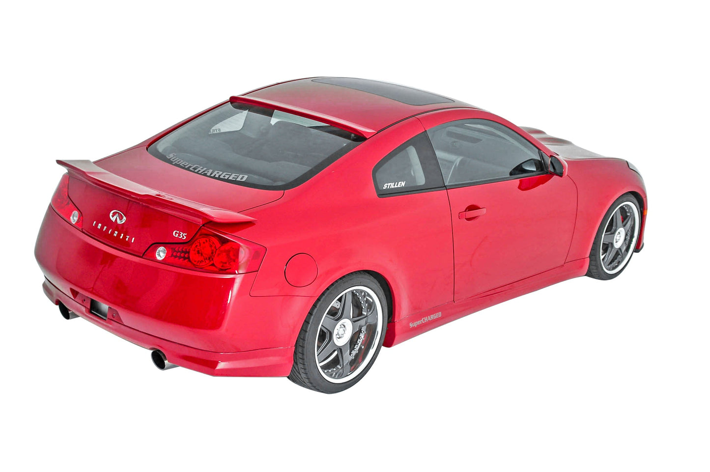 2003-2007 Infiniti G35 Coupe Stainless Steel Exhaust Systems - Dual Wall Tips - 504360D