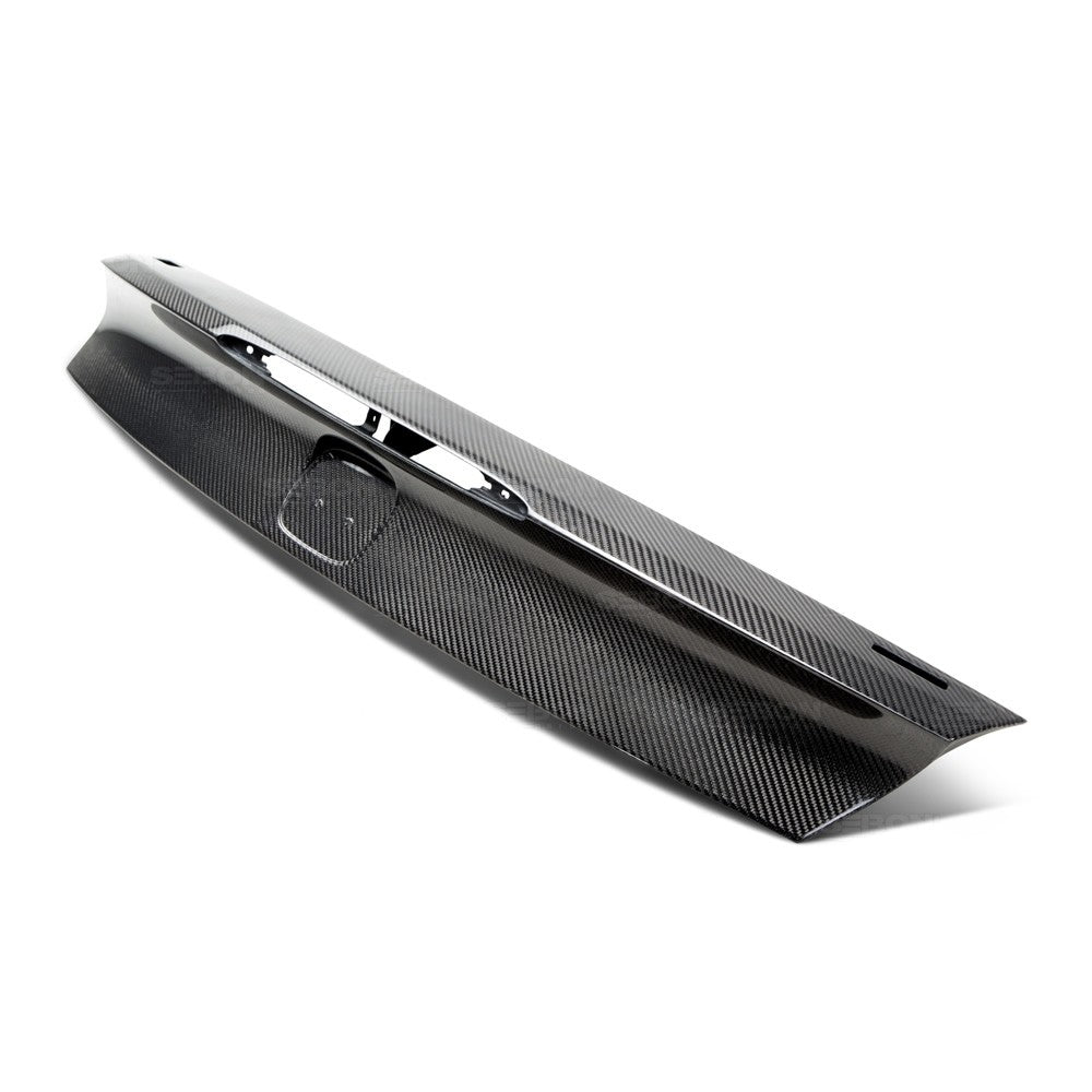 Seibon TG14HDCV2DSI-OE OE-Style carbon fiber trunk garnish for 2012-2015 Honda Civic 2DR Si