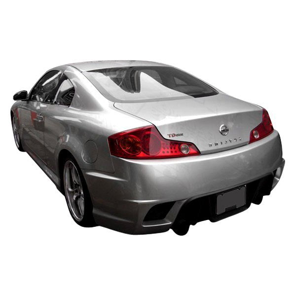 VIS Racing K-Speed Rear Bumper (Fiberglass) - Infiniti G35 Coupe by VIS Racing