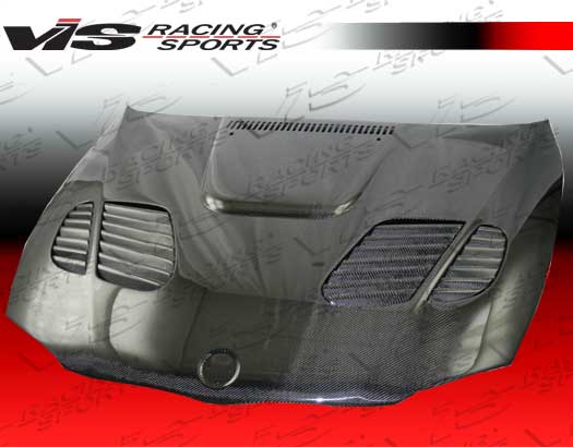 2008-2012 Bmw 1 Series E82 2Dr Gtr Style Carbon Fiber Hood