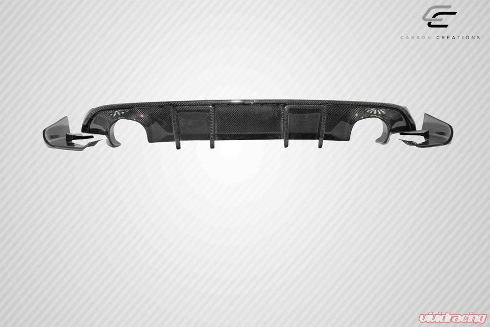 2017-2022 Infiniti Q60 Carbon Creations J Spec Rear Diffuser - 3 Piece