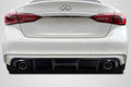 2018-2022 Infiniti Q50 Duraflex SRK Rear Diffuser - 1 Piece  FRP