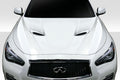 2014-2022 Infiniti Q50 Duraflex S Concept Hood - 1 Piece FRP