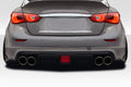2014-2018 Infiniti Q50 Duraflex Bltz Rear Diffuser - 1 Piece FRP