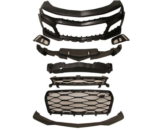 2016-2018 Chevrolet Camaro ZL1 Style Front Bumper Polypropylene
