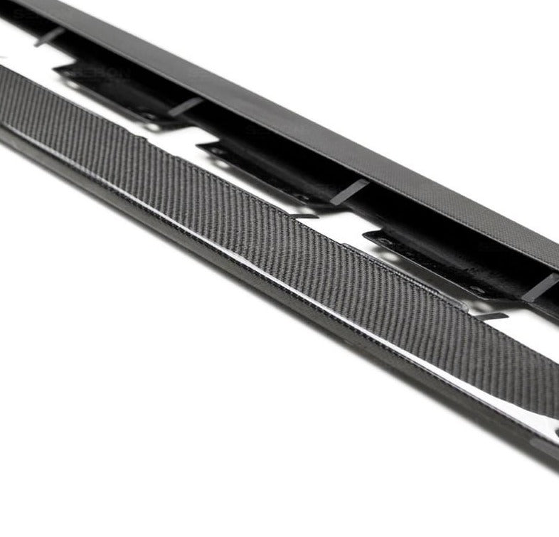 Seibon OEM-Style Carbon Fiber Side Skirts Toyota Supra A90 2-Door Coupe 2020-2021