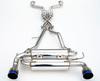 02-08 INVIDIA NISSAN 350Z ROLLED Titanium TIPS CAT-BACK