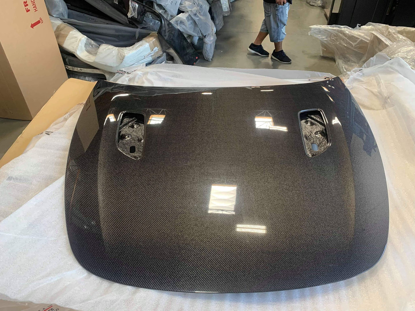 Kia Stinger CF OEM Style  Hood