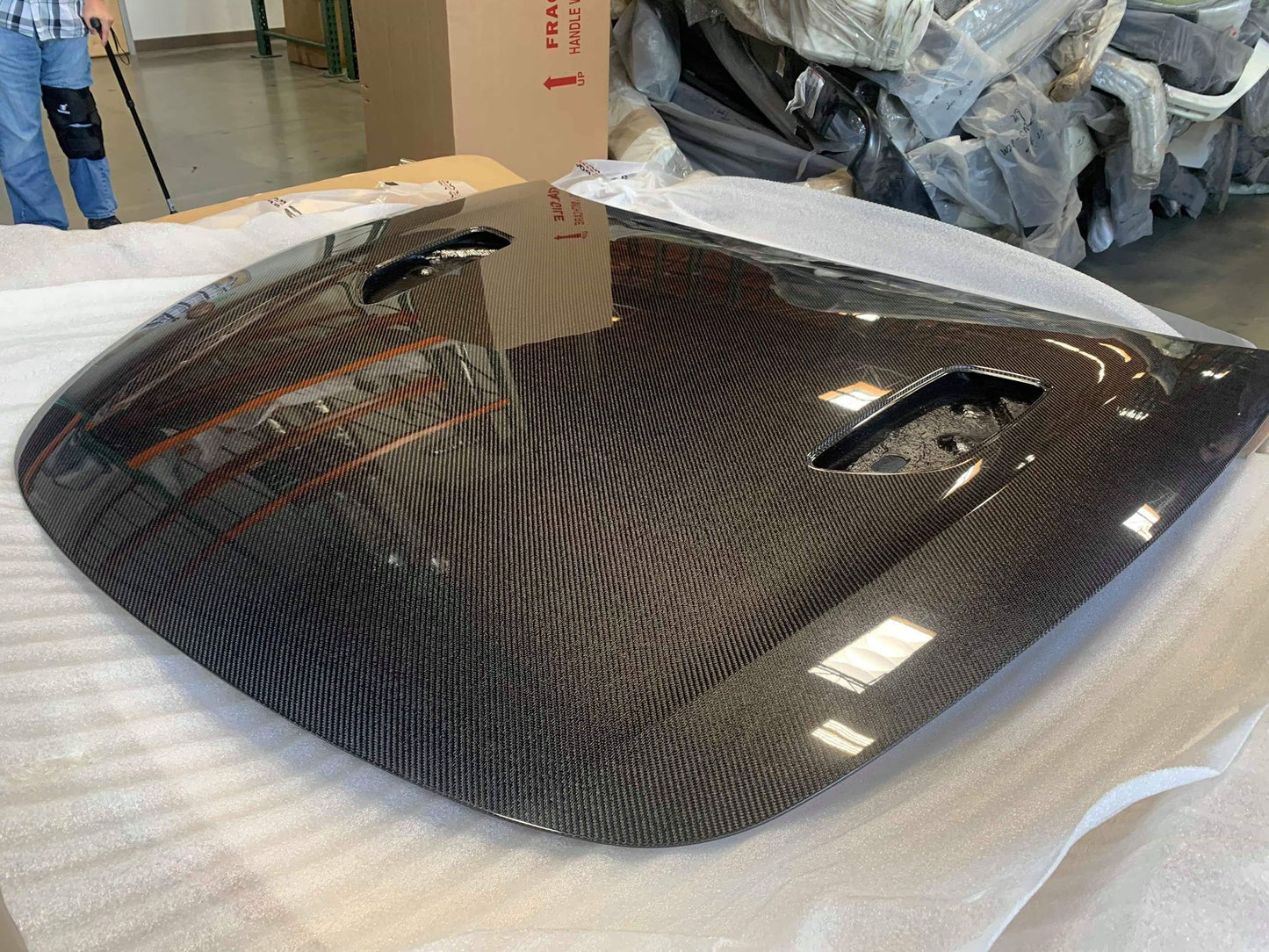 Kia Stinger CF OEM Style  Hood