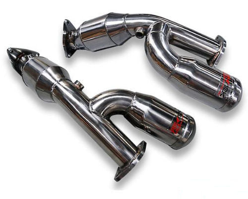 ARK Stainless R-Spec High Flow Catalytic Converter Polished Infiniti G35 | Nissan 350Z Manual Trans Only 2003-2006