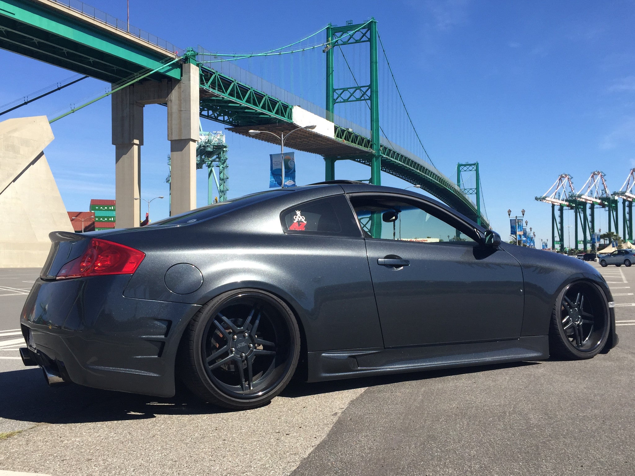 2003-2007 Infiniti G35 2Dr GT3 Style Rear Bumper