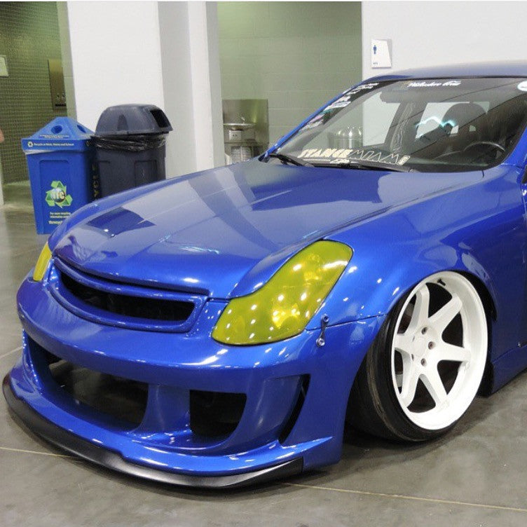 03-04 Infiniti G35 Sedan GT3 Front Bumper fiberglass lip