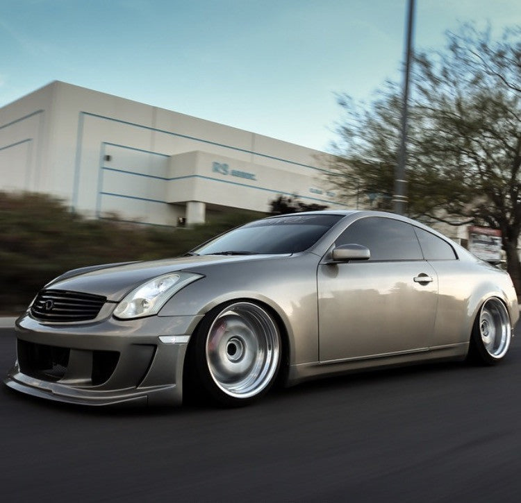 SBGT 2003-2007 Infiniti G35 2Dr GT3 Style Front Bumper