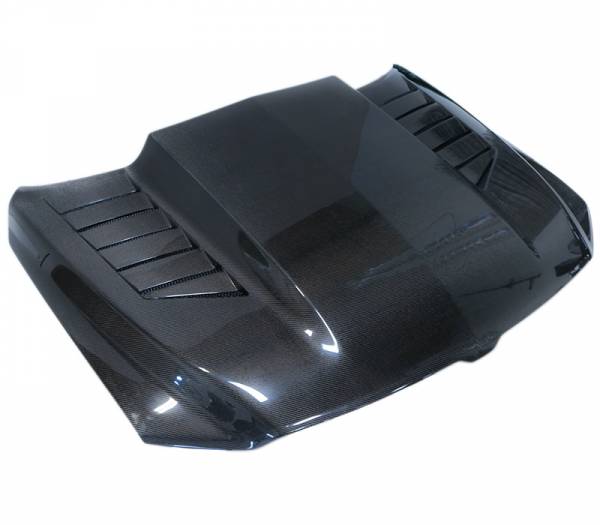 Carbon Fiber Hood TMS Style for Dodge Ram 1500 2DR/4DR 19-22