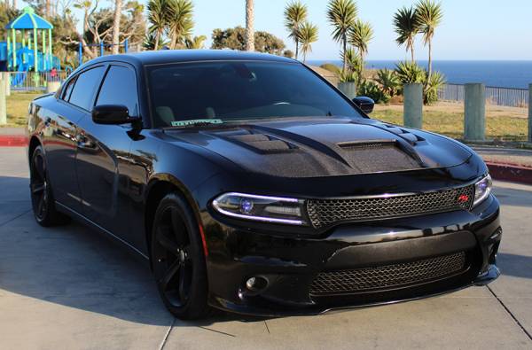 Carbon Fiber Hood Terminator Style for Dodge Charger 4DR 2015-2021