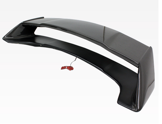 03-08 Nissan 350Z 2Dr Ams Rear Spoiler With Carbon Center Deck