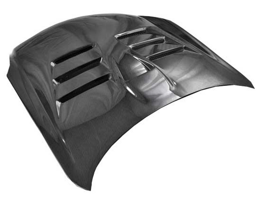 03-07 Infiniti G35 2Dr Evo Style Carbon Fiber Hood