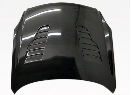 03-07 Infiniti G35 2Dr Z Speed Heat Extractor Carbon Fiber Hood