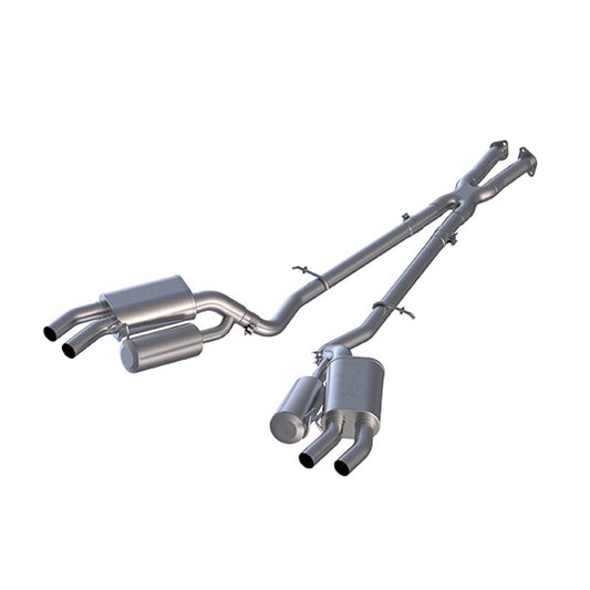 MBRP Kia 2.5 Inch Cat Back Exhaust System Dual Rear Exit For 18-20 Kia Stinger 3.3L RWD/AWD Installer Series
