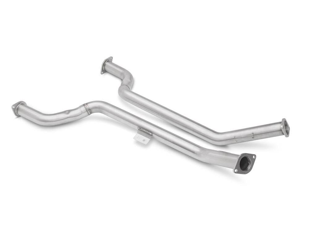 Tubi Style Stainless Steel Race Downpipes Kia Stinger 18-19