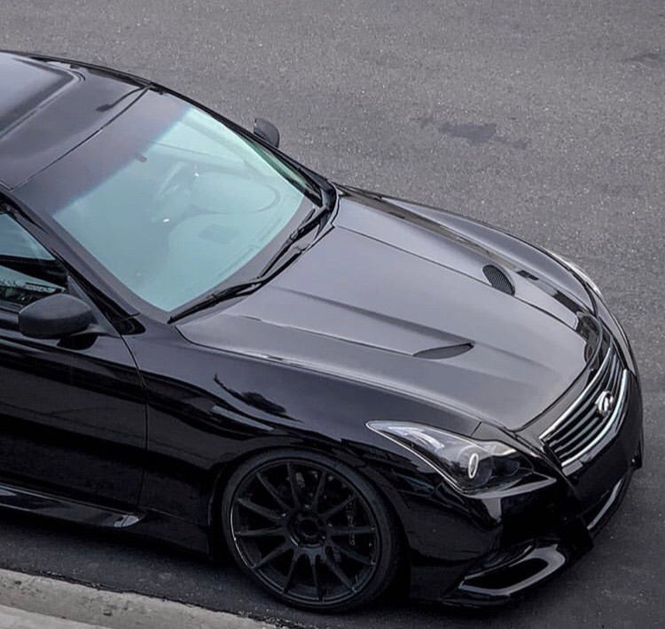 SBGT 08-13 Infiniti G37 2Dr Carbon Fiber Hood
