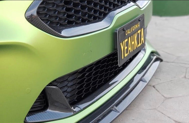 SBGT Kia Stinger Carbon Fiber Front Splitter    Shipping included