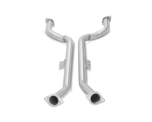 Tubi Style Stainless Steel Race Downpipes Kia Stinger 18-19